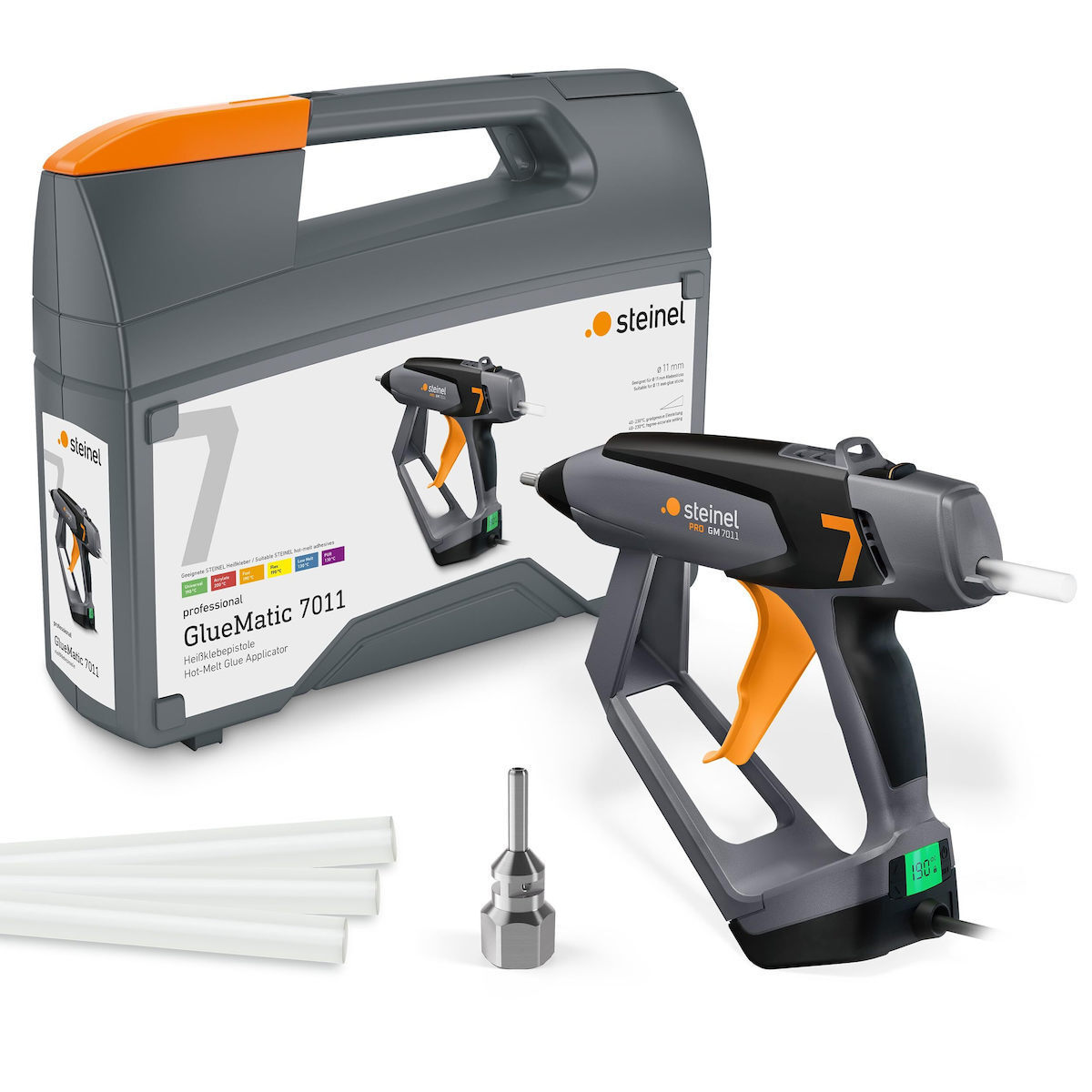 Steinel Gluematic Πιστόλι Θερμοκόλλησης 400W για Ράβδους Σιλικόνης 11mm - Image 5