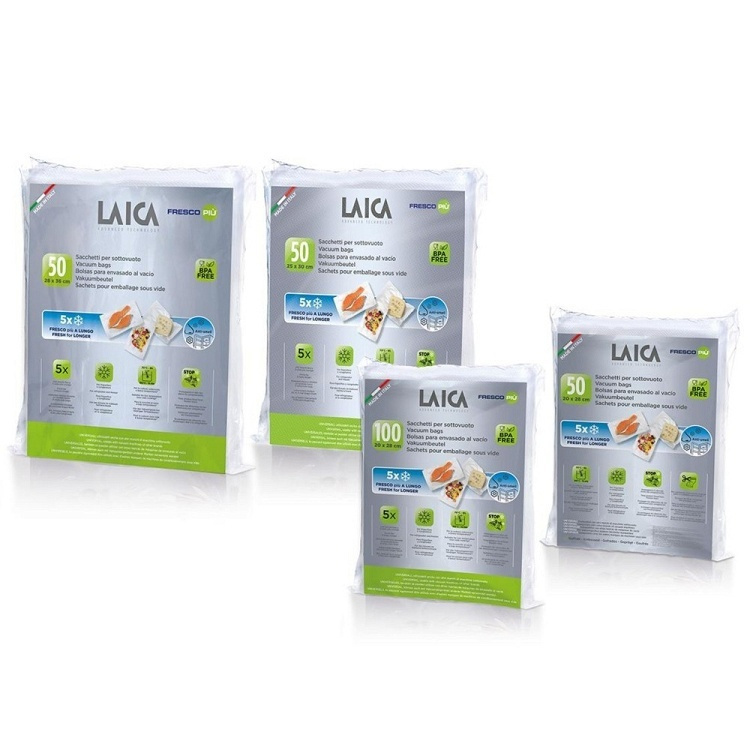 Laica VT3510 Λείες Σακούλες για Συσκευές Vacuum 250x300mm 50τμχ - Image 4