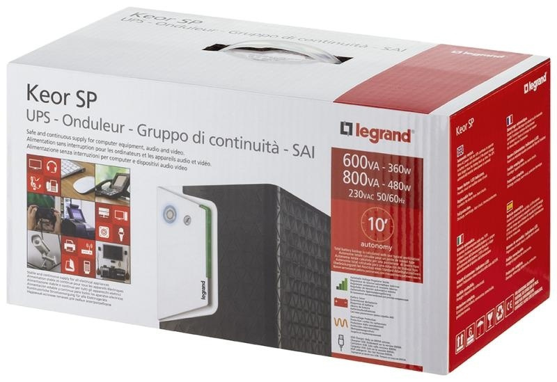 Legrand Keor SP UPS Line-Interactive 800VA 480W με 2 Schuko Πρίζες - Image 9