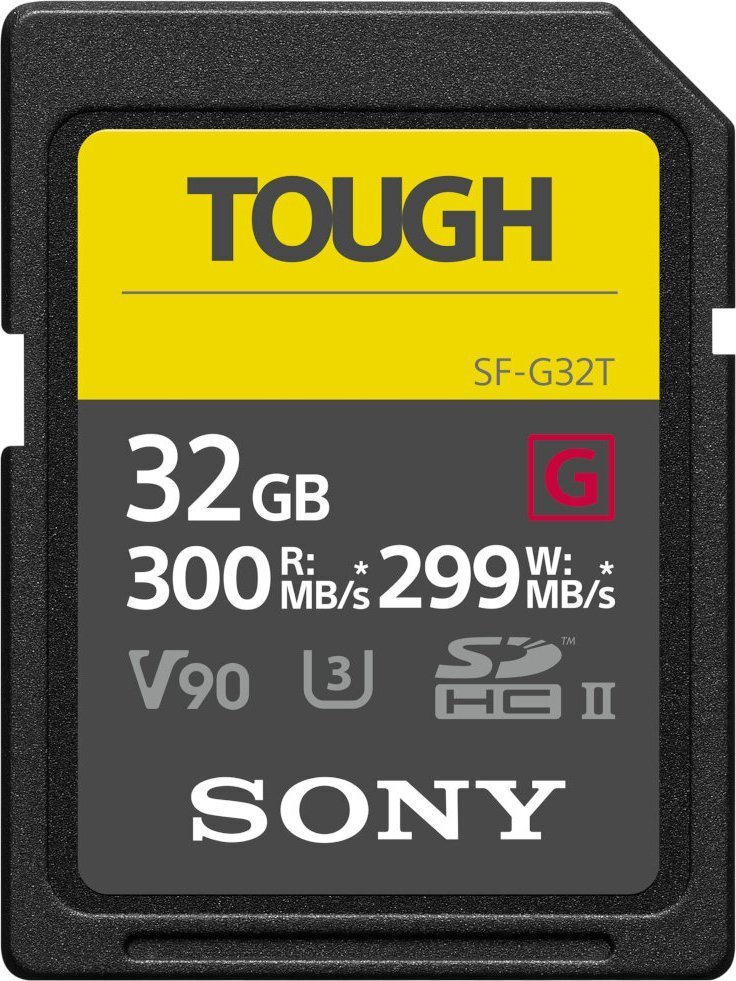 Sony Sf-g Tough SDHC 256GB Class 10 U3 V90 UHS-II