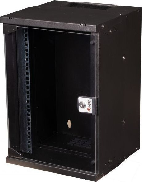 Ντουλάπα Equip Equip Wandgehäuse 10" 09u 300x300mm Γυάλινη Πόρτα Μαύρο