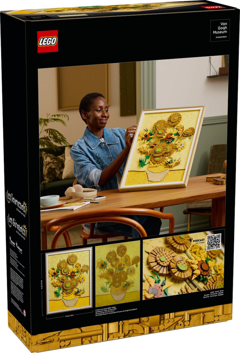 Lego Art Vincent Van Gogh - Sunflowers για 18+ Ετών 2.615τμχ - Image 3