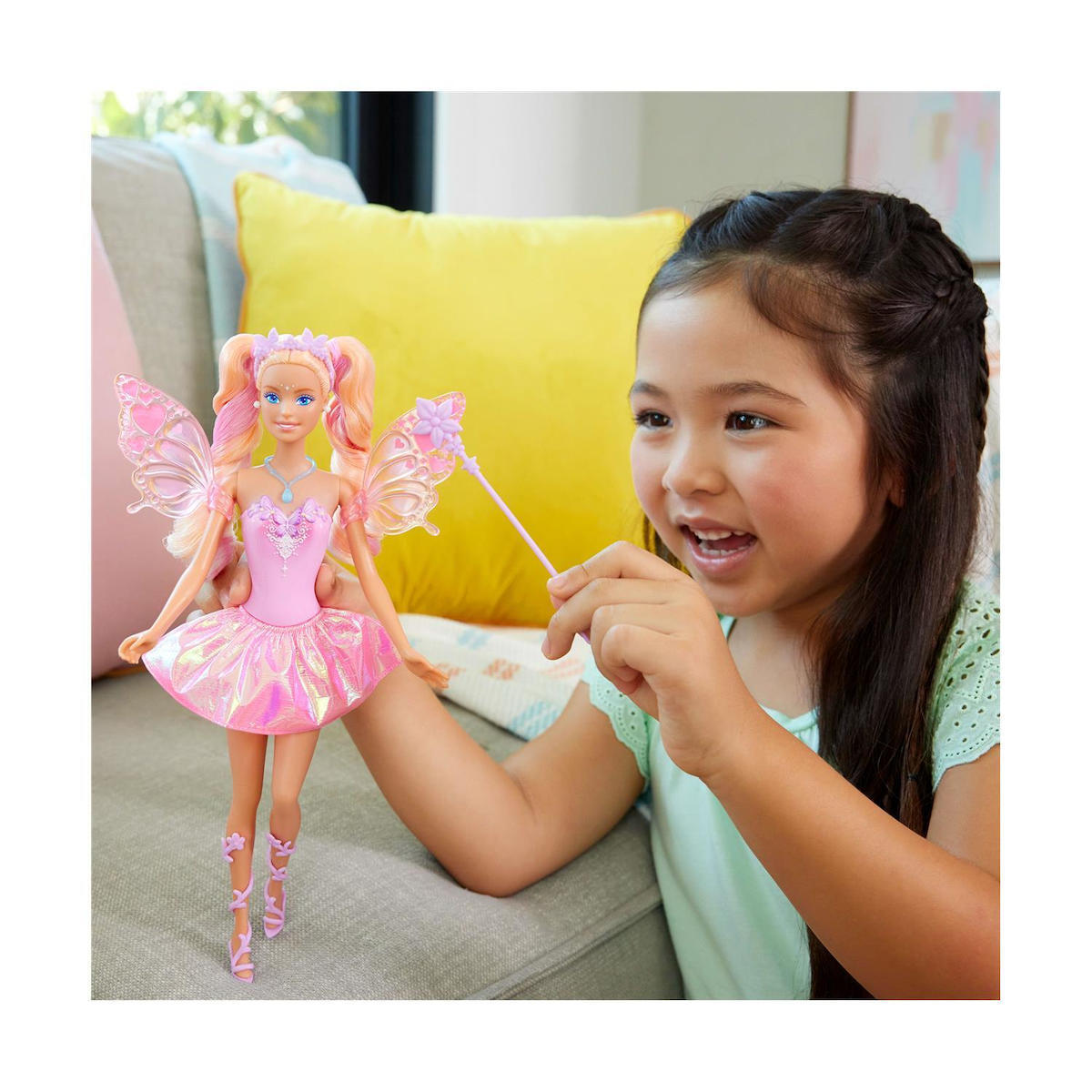 Barbie Νεράιδα Μαγική Μεταμόρφωση για 3+ Ετών - Image 6