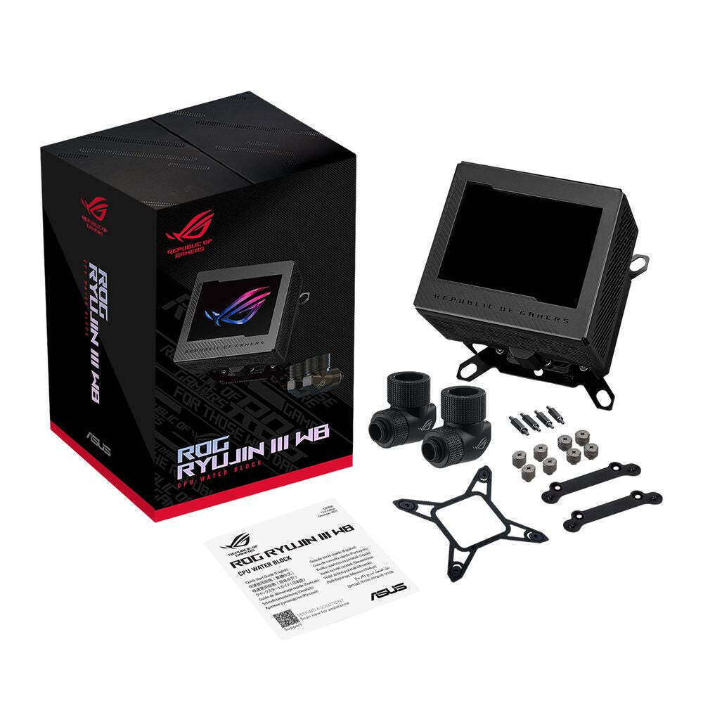 Asus Cpu Block Rog Ryujin Iii Wb Black For Intel And Amd Sockets 115x / 1200 / 1700 / Am4 / Am5 Μαύρο - Image 6
