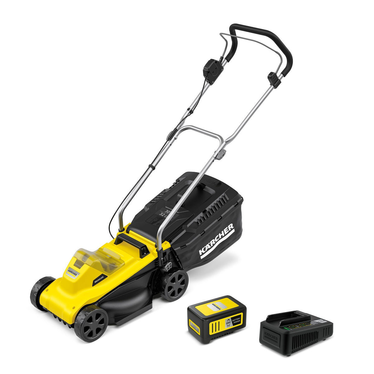 Karcher LMO 2-18 Μηχανή Γκαζόν Μπαταρίας 18V 1.445-401.0