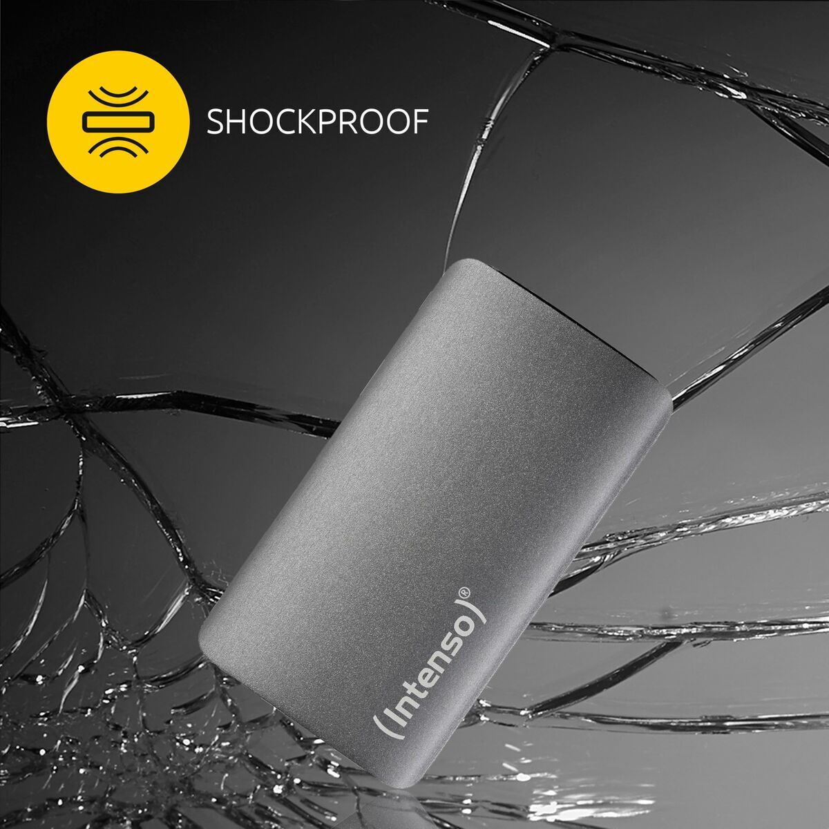 Intenso TX800 USB-C Εξωτερικός HDD 1TB 2.5" Μαύρο - Image 2