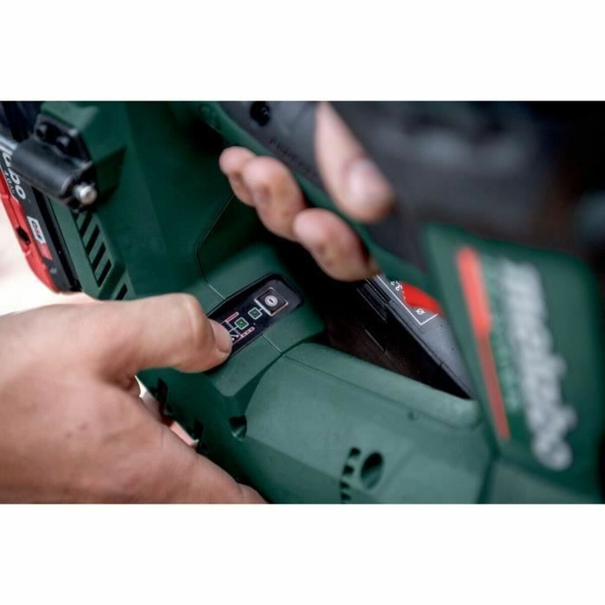 Metabo Καρφωτικό Μπαταρίας NFR 18 LTX 90 BL 18V Solo για Καρφιά - Image 8