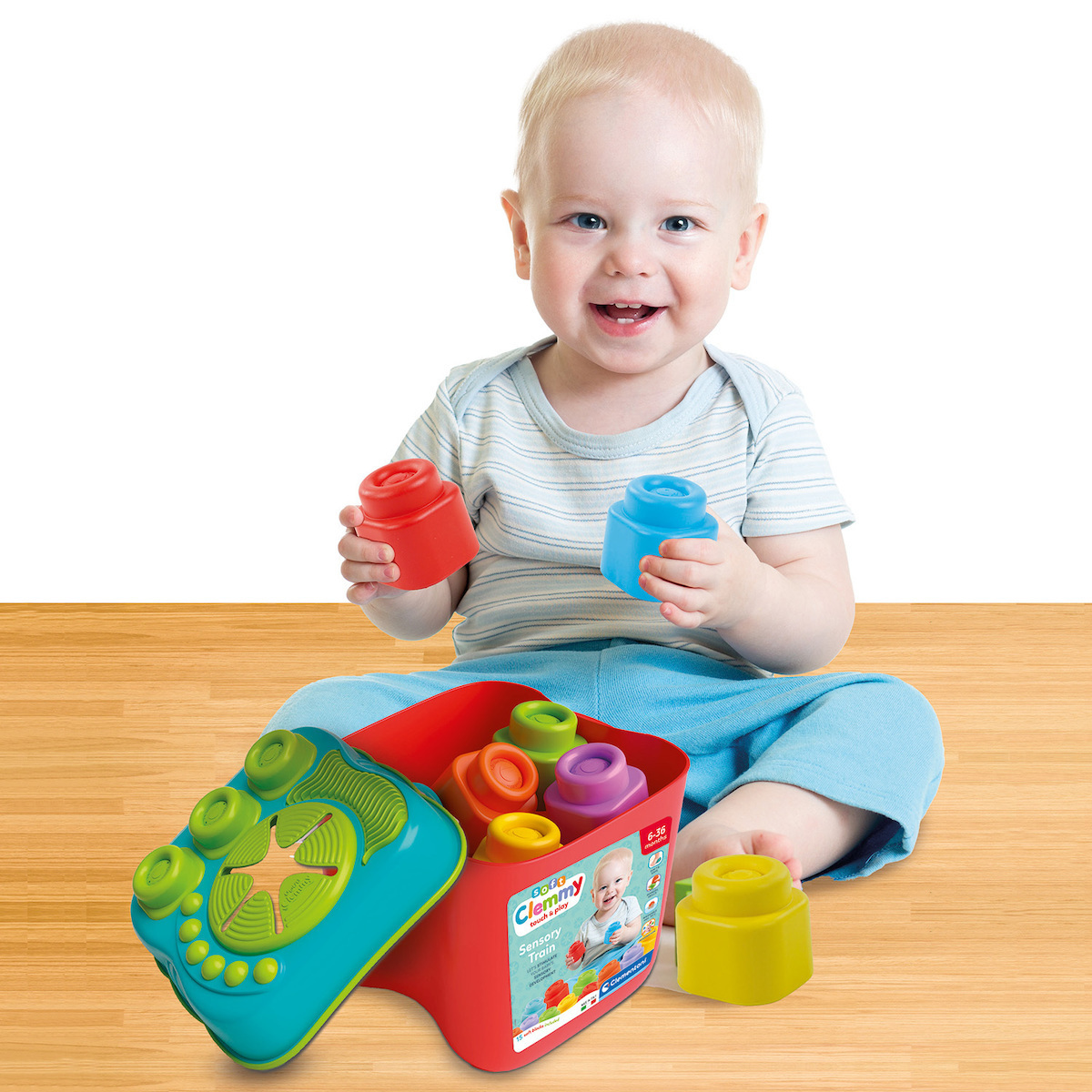 Baby Clementoni Basket Premium για 6+ Μηνών 15τμχ - Image 2