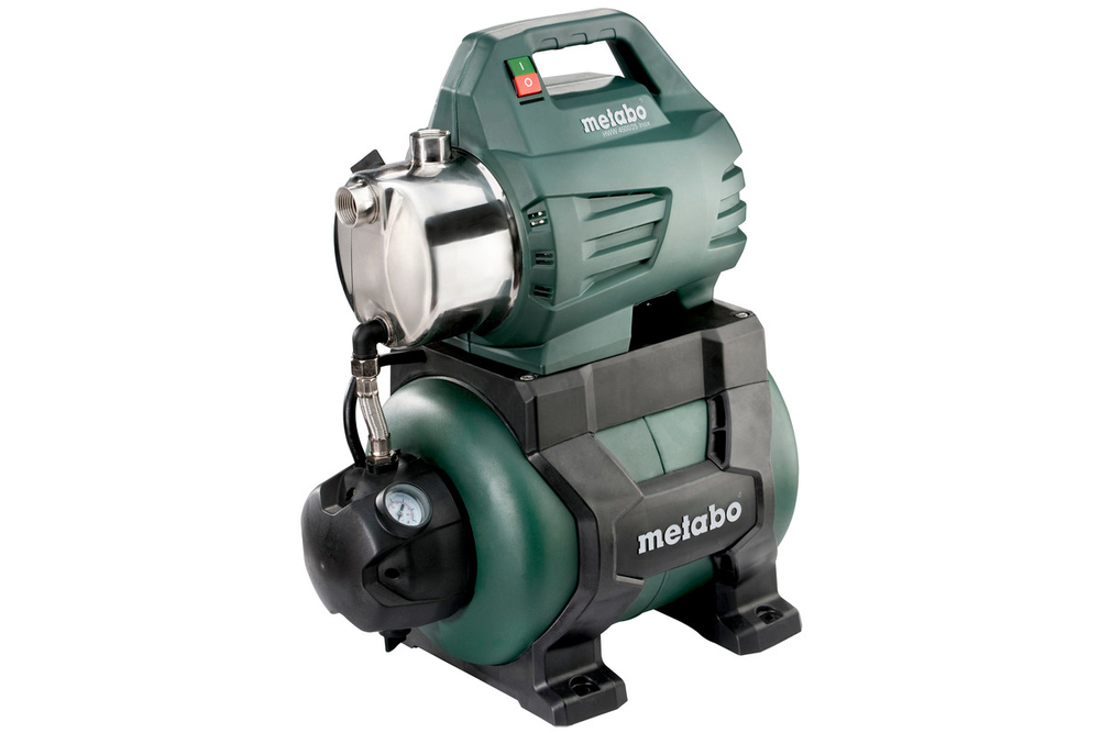 Metabo 600974000 Μονοβάθμιο Μονοφασικό Πιεστικό Συγκρότημα Νερού με Δοχείο 24 Λίτρων 1300W - Image 3