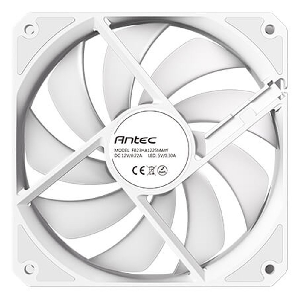 Antec 0-761345-40042-8 Case Fan 120mm Λευκό - Image 5
