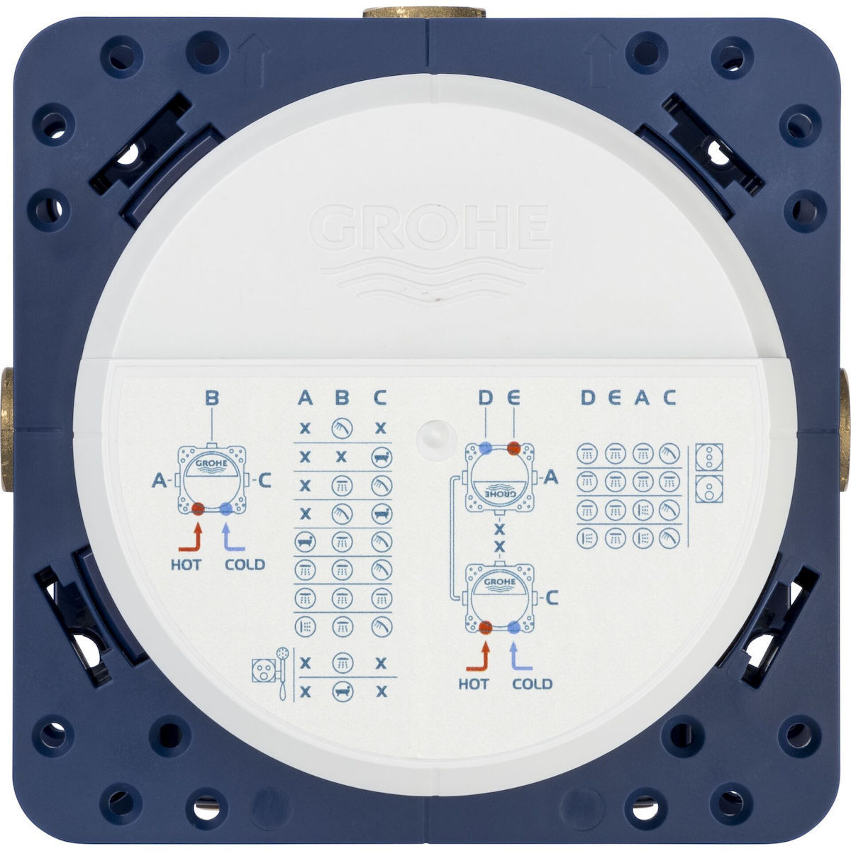 Grohe Rapido Μηχανισμός Μπαταρίας 35604000 - Image 2