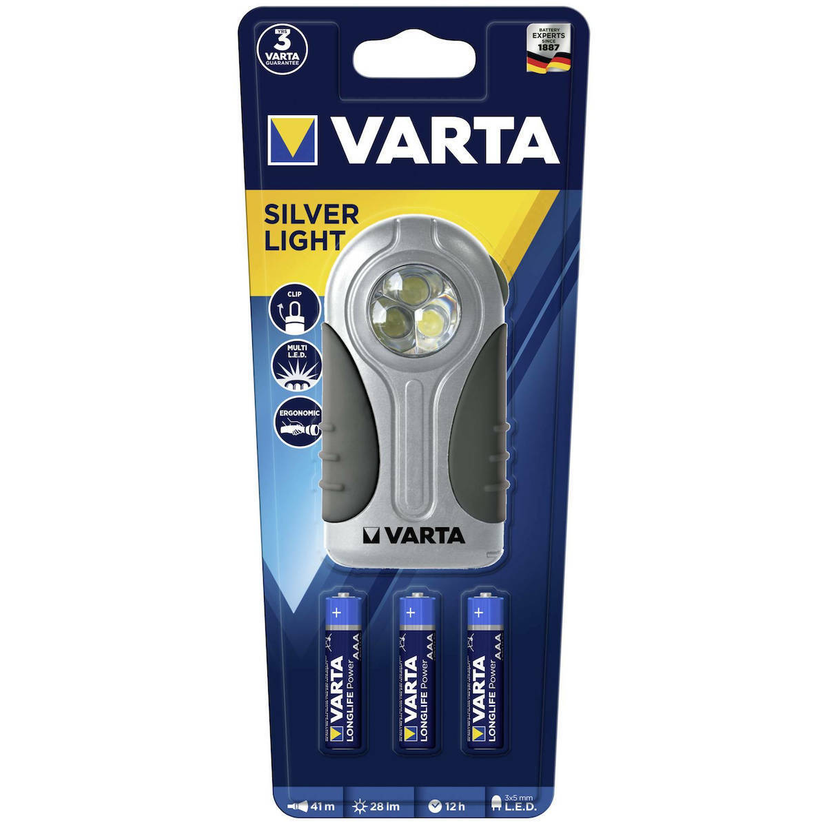 Varta Silver Light Φακός LED 28lm - Image 4
