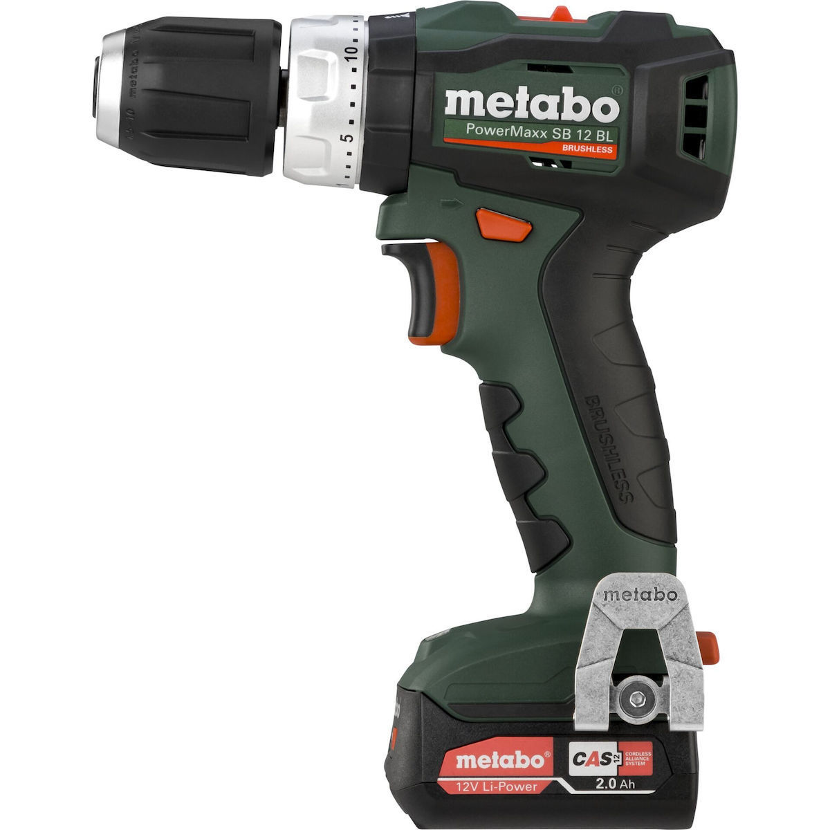 Metabo SB 12 BL Κρουστικό Δραπανοκατσάβιδο Μπαταρίας 12V 2x2Ah - Image 3