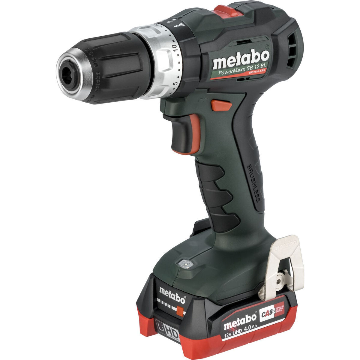 Metabo PowerMaxx SB 12 Κρουστικό Δραπανοκατσάβιδο Μπαταρίας 12V 2x4Ah