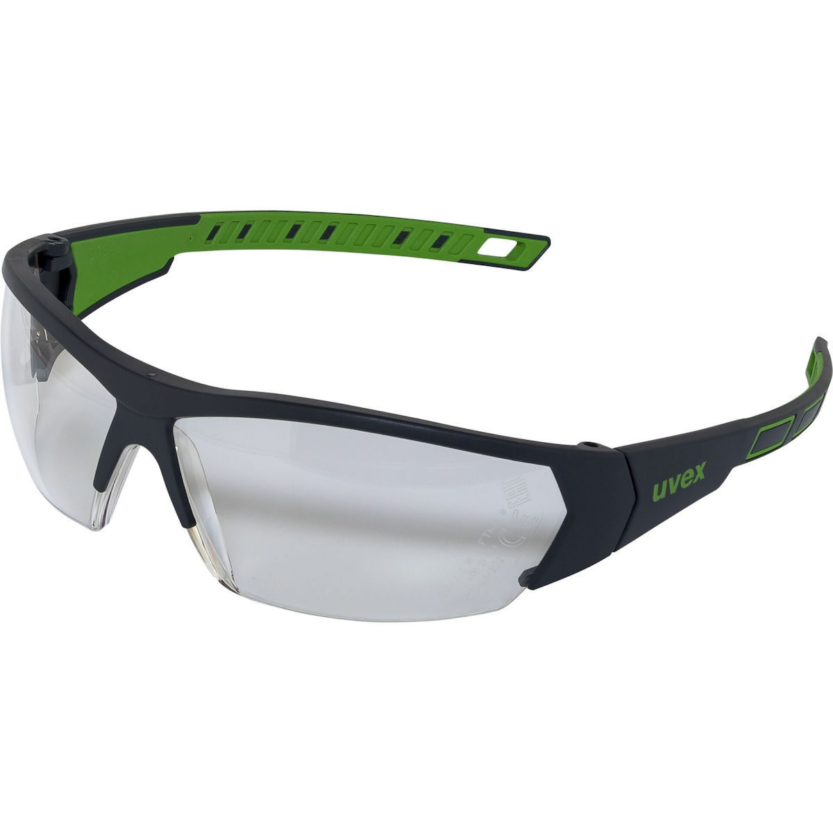 Uvex I-Works Spectacles Γυαλιά Εργασίας για Προστασία με Πράσινους Φακούς - Image 4