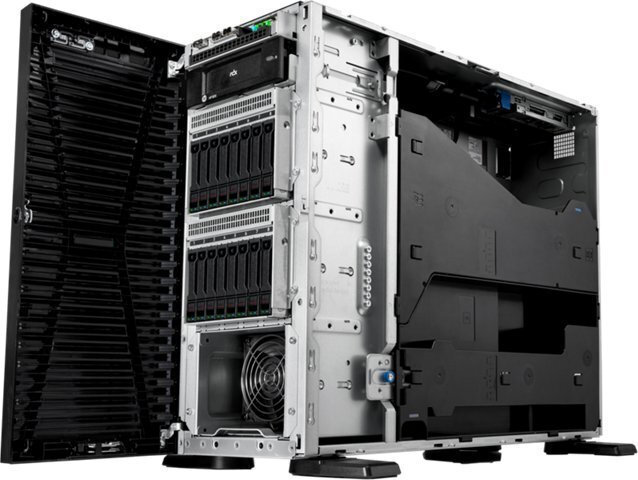 HP ProLiant ML110 Gen11 (Xeon Silver 4510/32GB DDR5/4TB + 4TB /2x1G 4LFF VROC NBD333/No OS) - Image 3