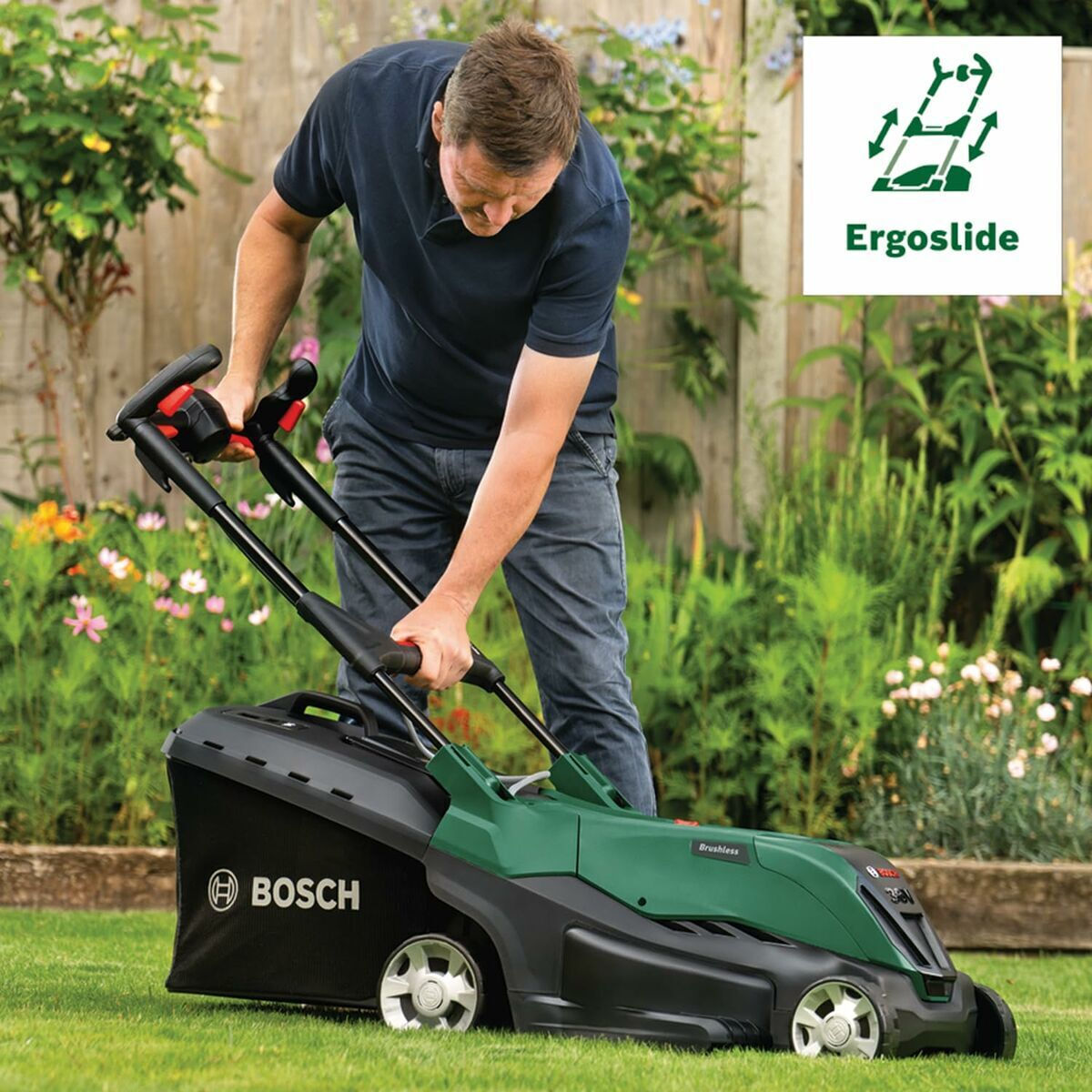 Bosch AdvancedRotak Μηχανή Γκαζόν Μπαταρίας - Image 7