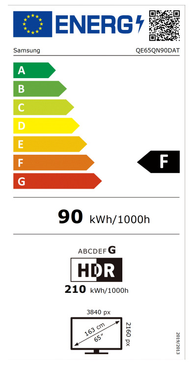 Samsung Smart Τηλεόραση 65" 4K UHD Neo QLED QN90D HDR (2024) QE65QN90DATXZT - Image 2