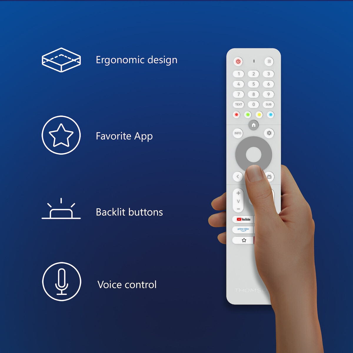 Thomson Smart Τηλεόραση 50" 4K UHD LED 50UA5S13W HDR (2023) - Image 5