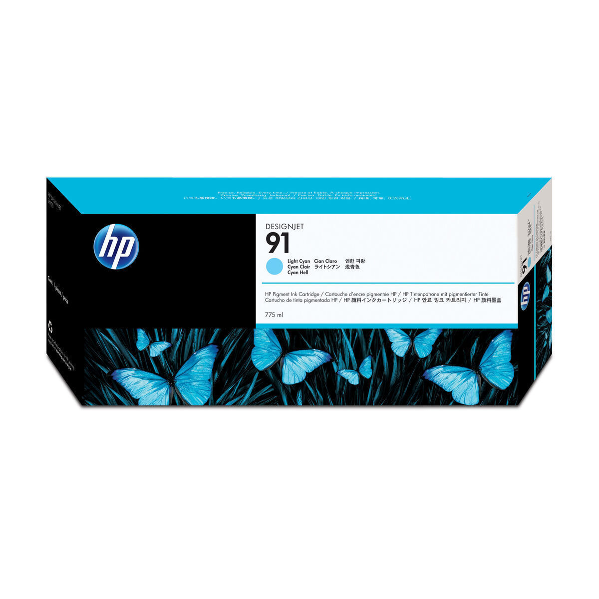 HP 91 Γνήσιο Μελάνι Εκτυπωτή InkJet Ανοιχτό Κυανό (C9470A) - Image 3