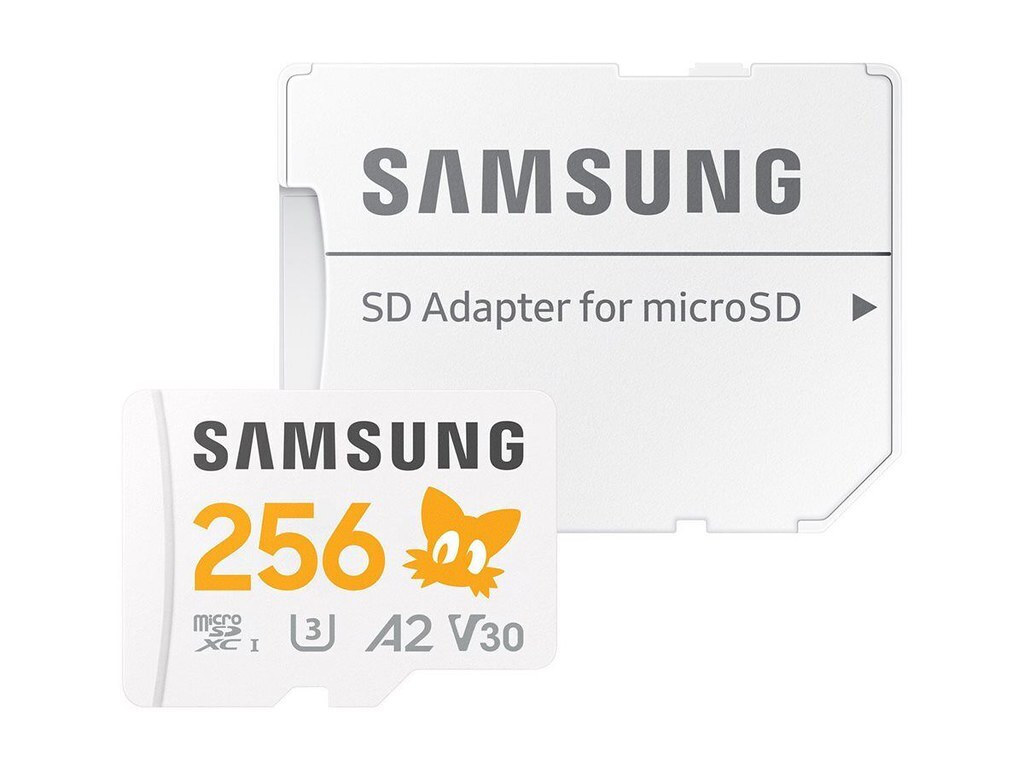 Samsung PRO Plus microSDXC 256GB Class 10 U3 V30 A2 UHS-I με αντάπτορα