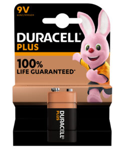 Duracell Plus + 100% Life Guaranteed 9V 1τμχ