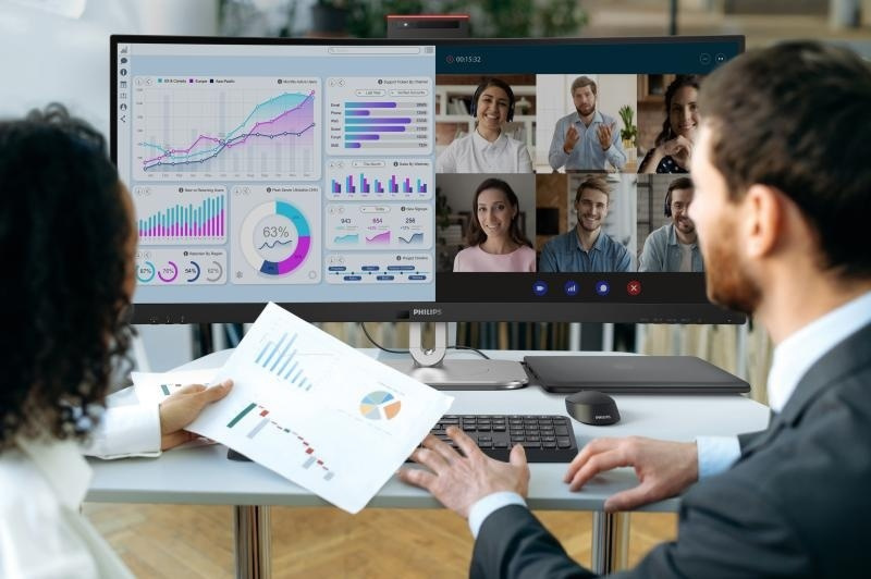 Philips 34B2U6603CH 34" Ultrawide VA HDR Curved QHD 3440x1440 - Image 7