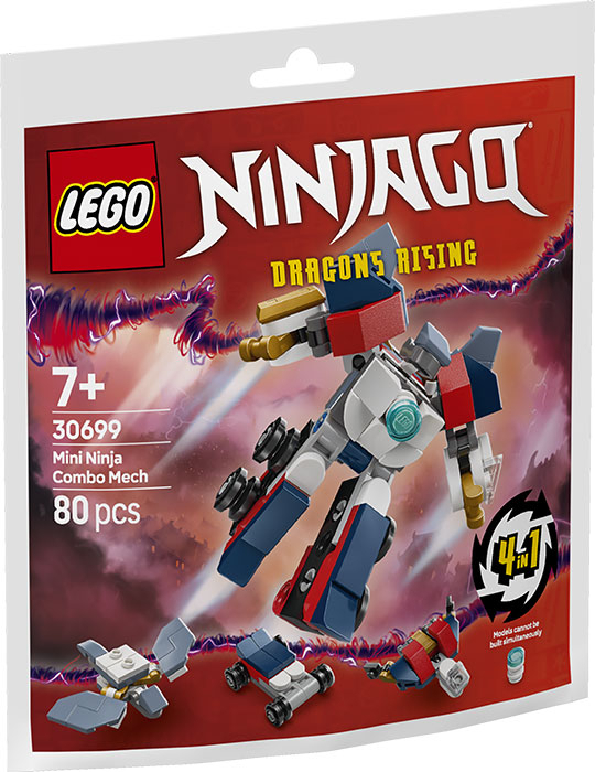 Lego Ninjago Mini Ninja Combo Mech για 7+ Ετών 80τμχ
