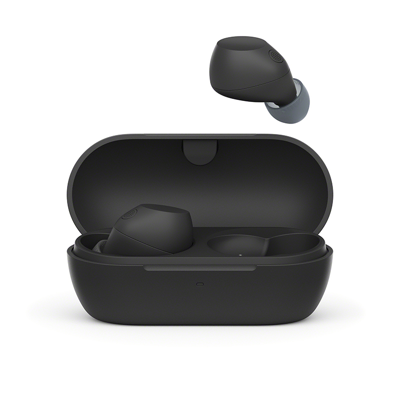 Sony WF-C710N In-ear Bluetooth Handsfree Ακουστικά με Αντοχή στον Ιδρώτα και Θήκη Φόρτισης Μαύρα