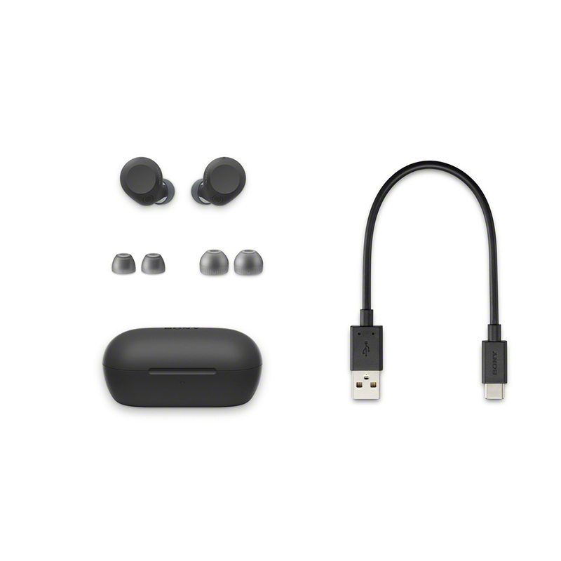 Sony WF-C710N In-ear Bluetooth Handsfree Ακουστικά με Αντοχή στον Ιδρώτα και Θήκη Φόρτισης Μαύρα - Image 8