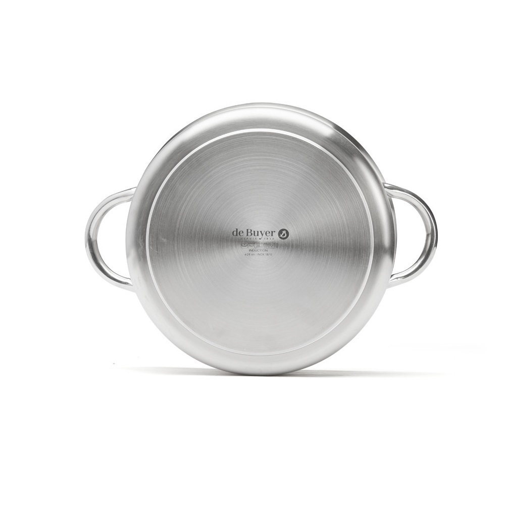 De Buyer Βαθιά Ανοξείδωτη Κατσαρόλα 5.4lt / 24cm 3505.24 - Image 5