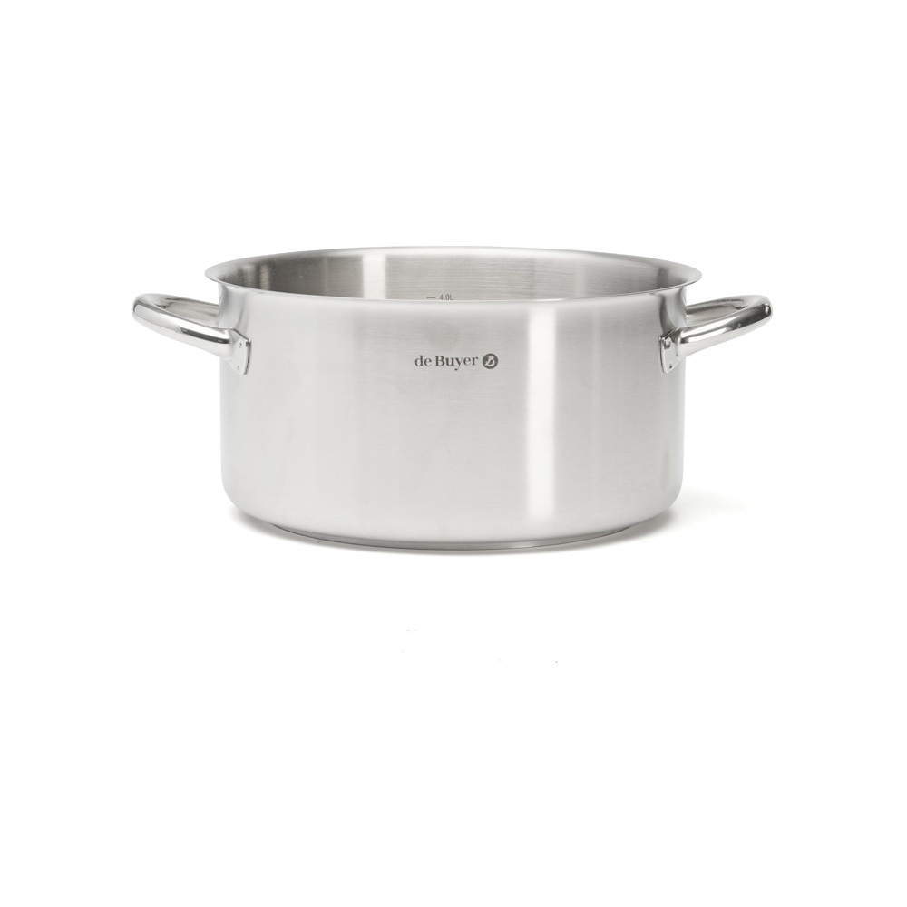 De Buyer Βαθιά Ανοξείδωτη Κατσαρόλα 5.4lt / 24cm 3505.24 - Image 4