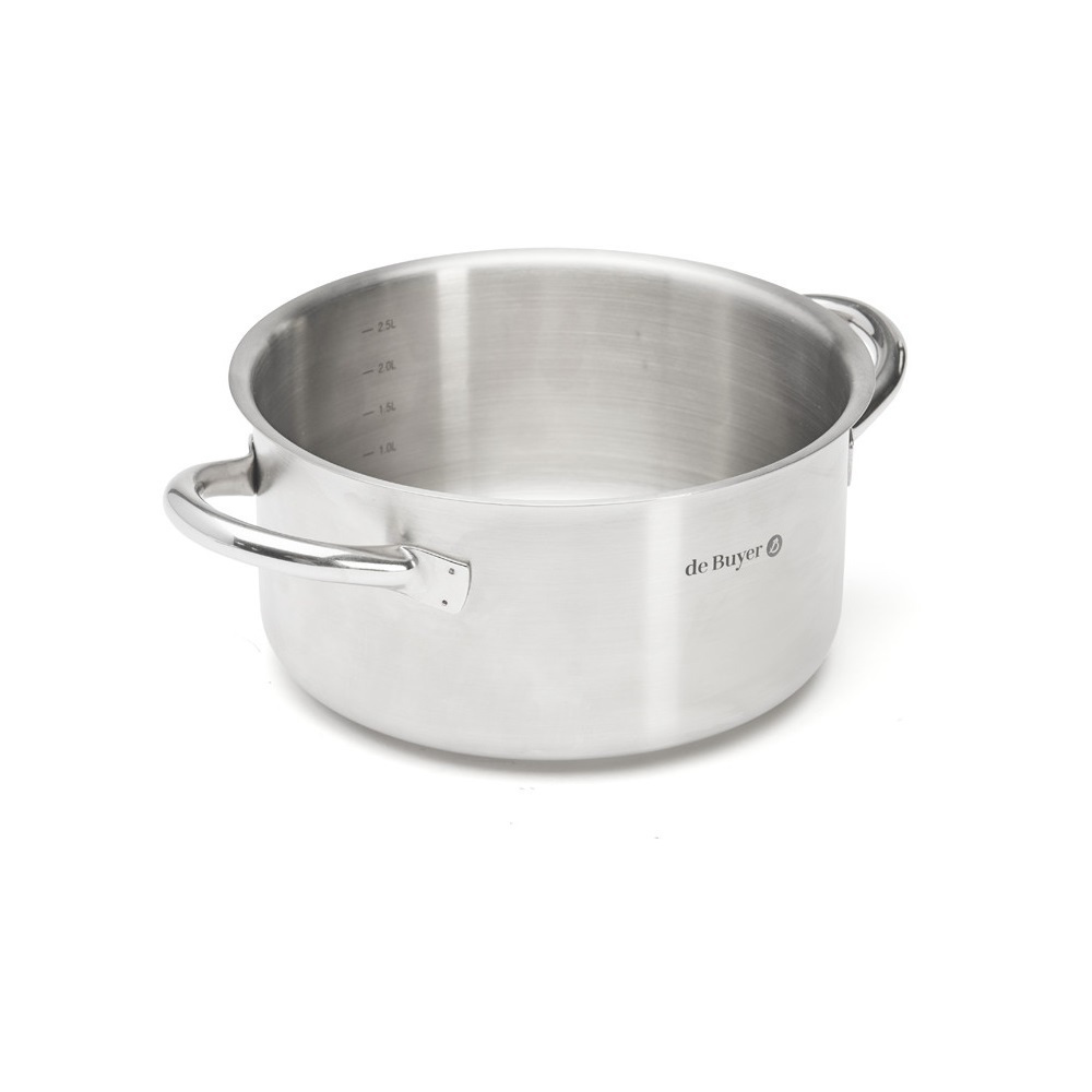 De Buyer Βαθιά Ανοξείδωτη Κατσαρόλα 3.1lt / 20cm 3505.20 - Image 4