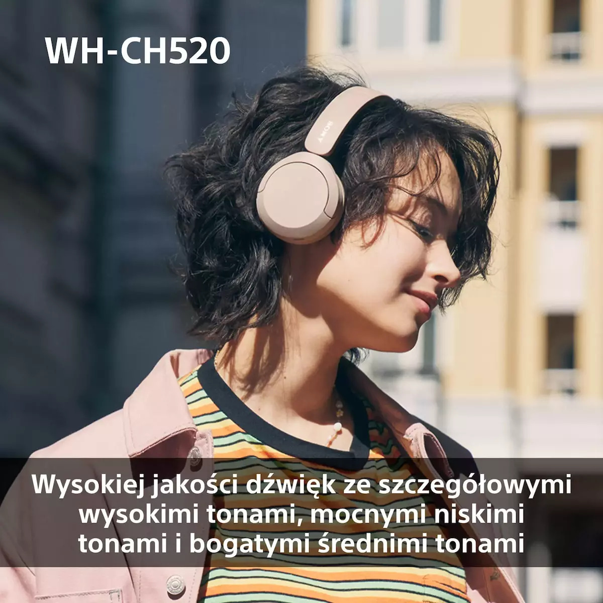 Sony WH-CH520 Ασύρματα / Ενσύρματα On Ear Ακουστικά με 50 ώρες Λειτουργίας και Quick Charge Κίτρινα - Image 9