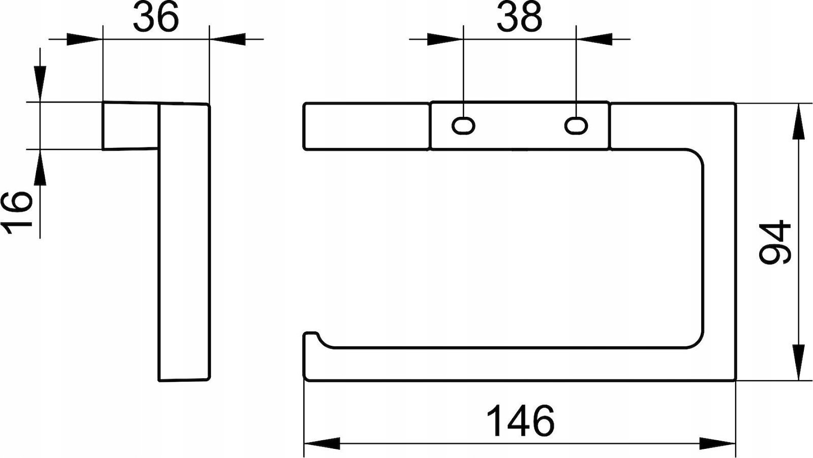 Χαρτοθήκη Ασημί 4017214374502 - Image 2