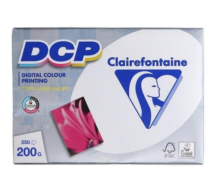 Clairefontaine DCP Χαρτί Εκτύπωσης A4 200gr/m² 250 φύλλα - Image 2