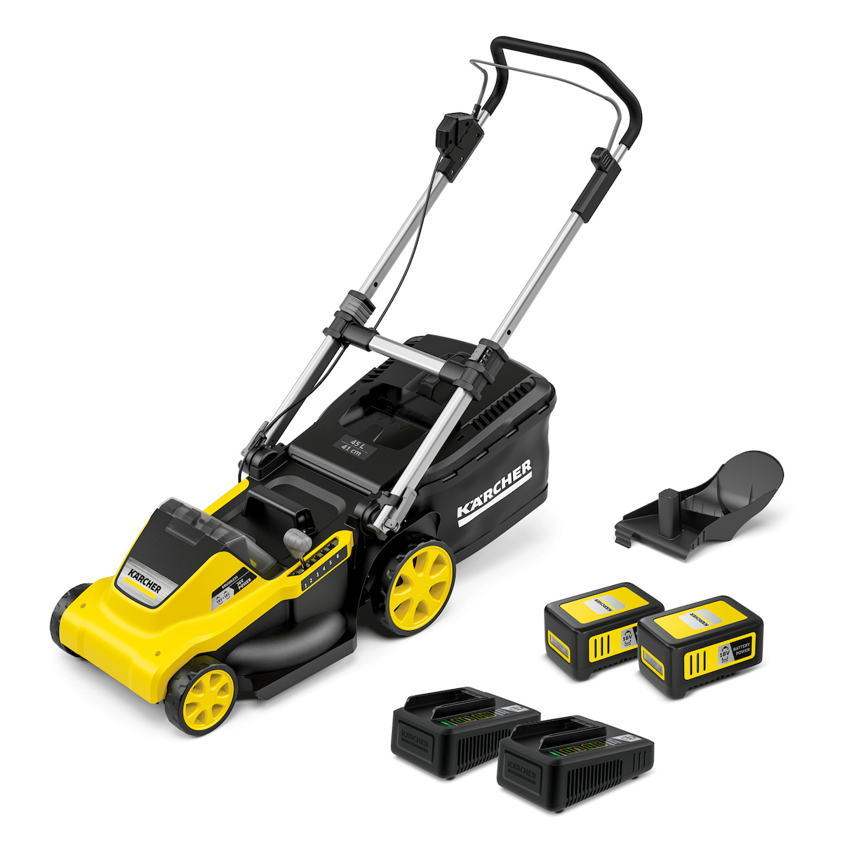 Karcher LMO 5-18 Dual Μηχανή Γκαζόν Μπαταρίας