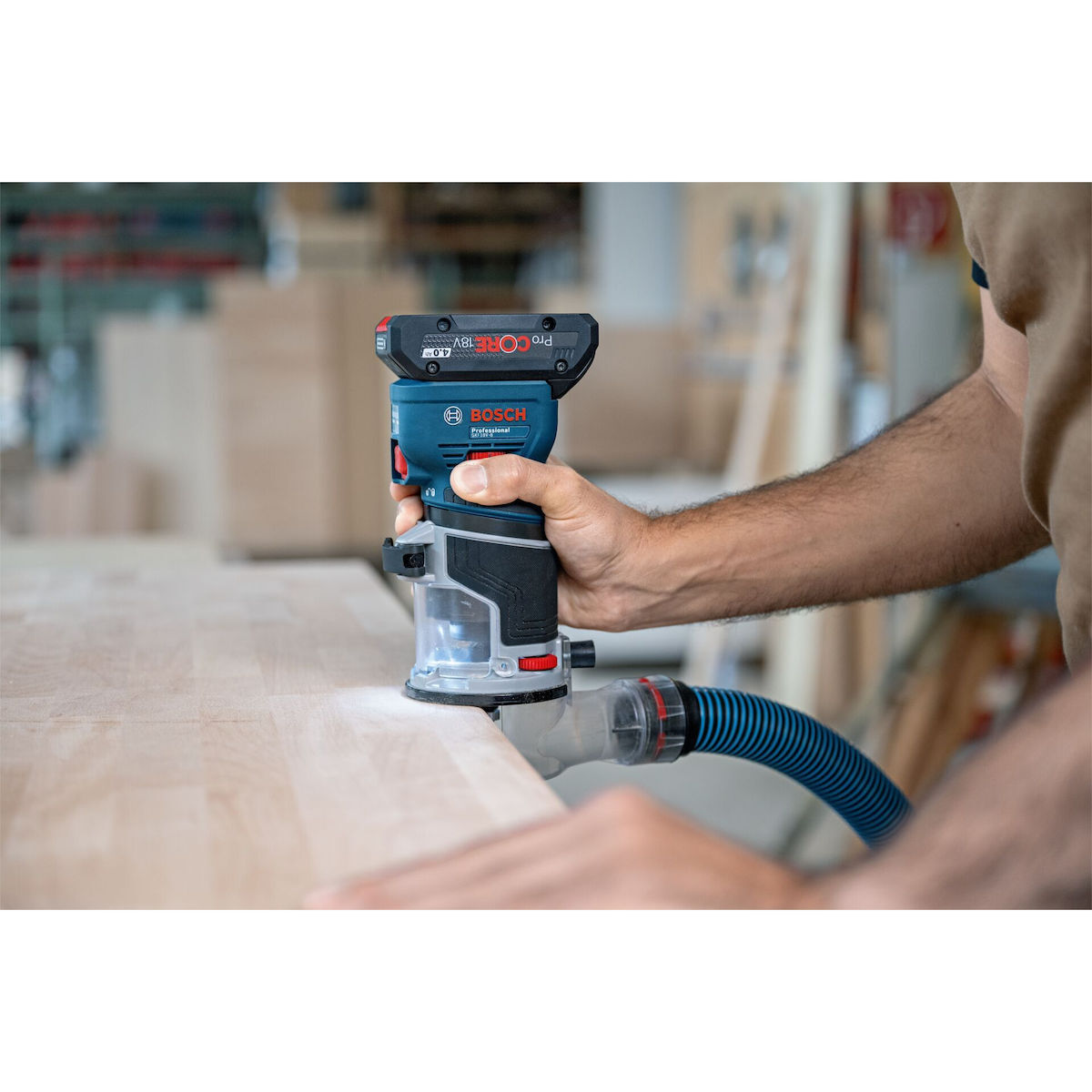 Bosch GKF 18V-8 Κάθετη Φρέζα 18V Solo - Image 4