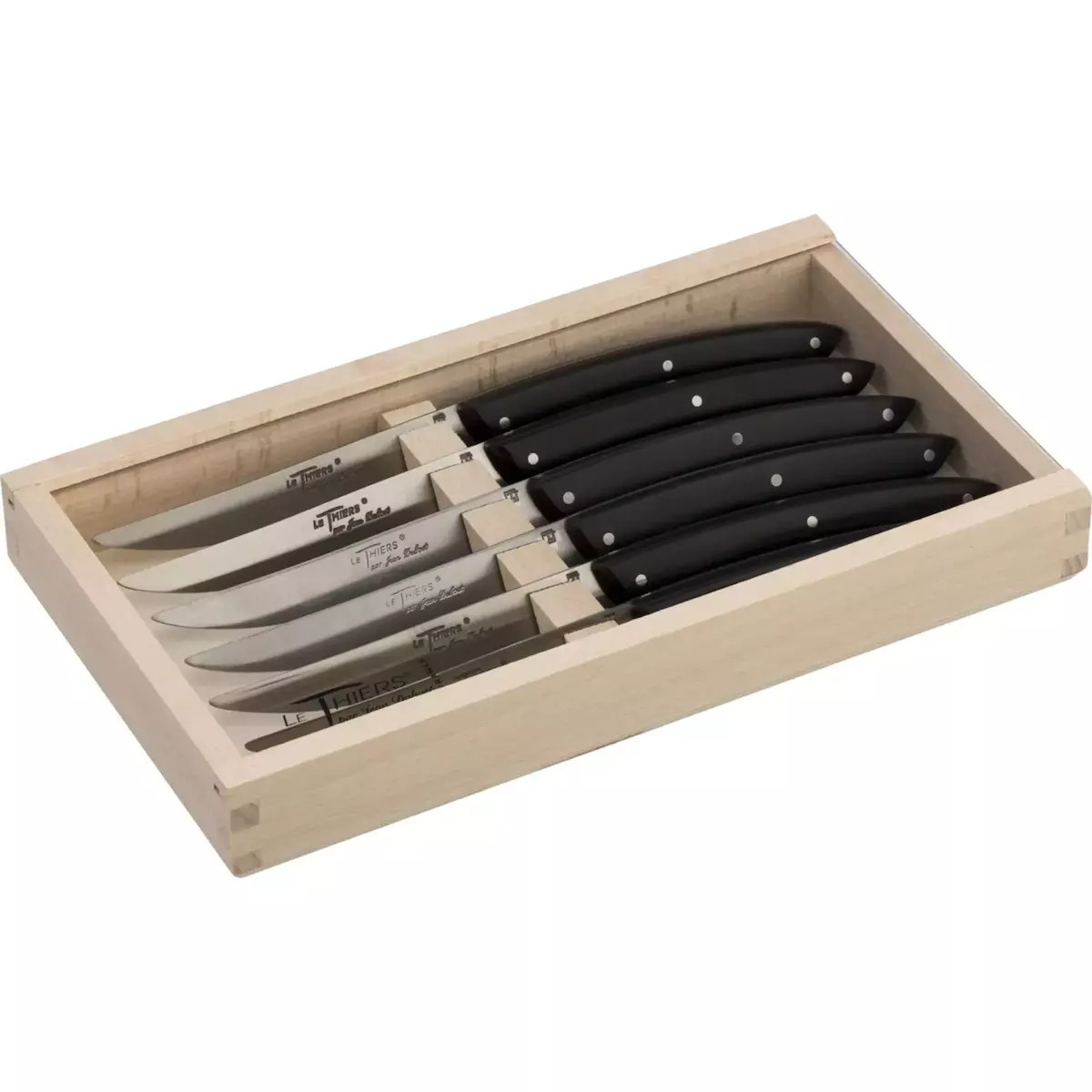 Laguiole Μαχαίρια Steak από Ανοξείδωτο Ατσάλι T06P0000A18015 6τμχ - Image 3