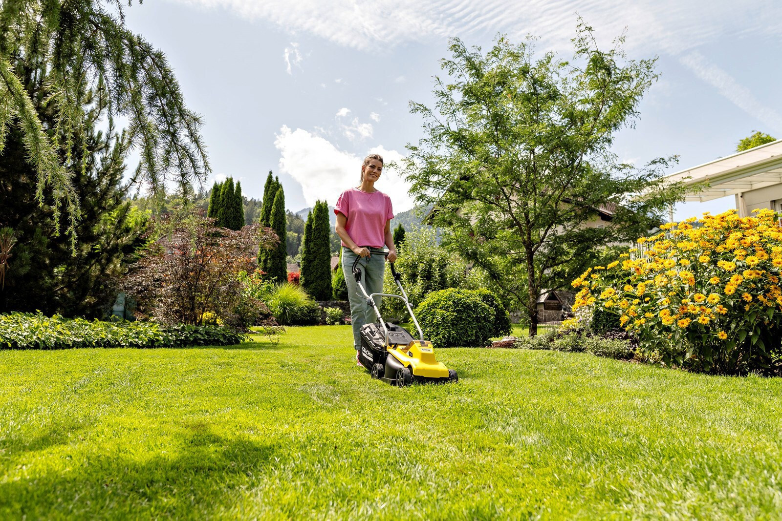 Karcher Lmo 2-18 Μηχανή Γκαζόν Μπαταρίας 18V Solo 1.445-400.0 - Image 4