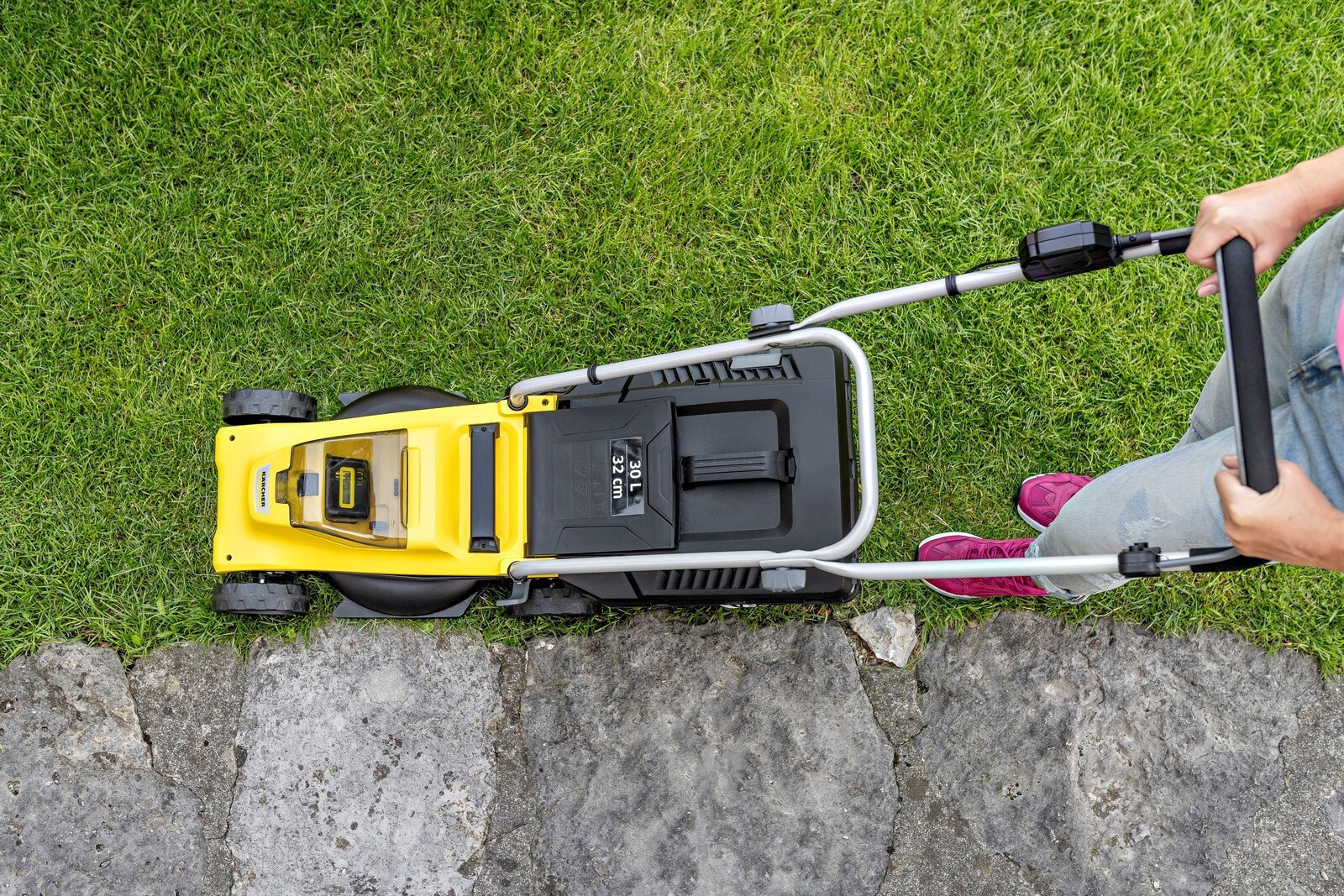 Karcher Lmo 2-18 Μηχανή Γκαζόν Μπαταρίας 18V Solo 1.445-400.0 - Image 6