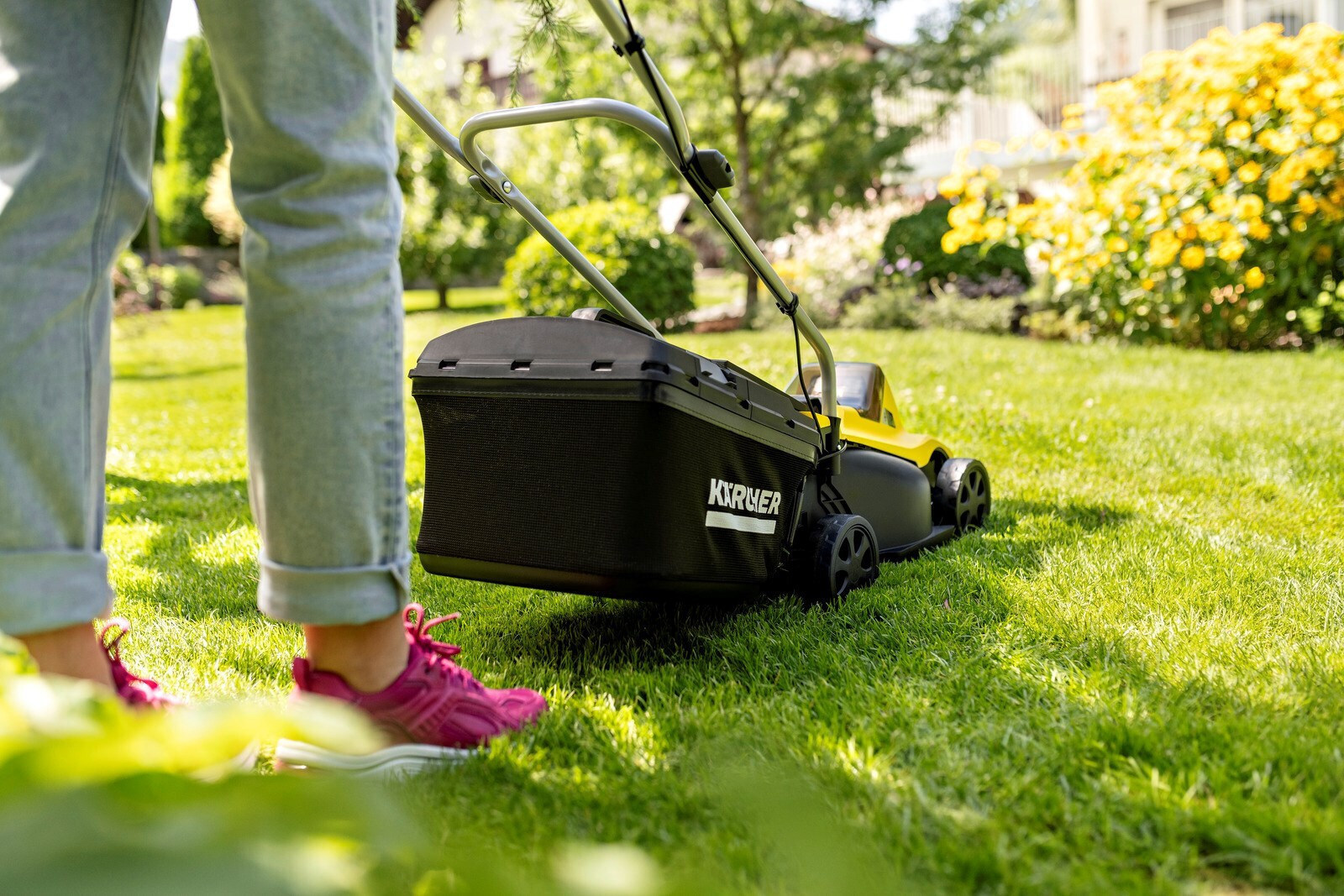 Karcher Lmo 2-18 Μηχανή Γκαζόν Μπαταρίας 18V Solo 1.445-400.0 - Image 9