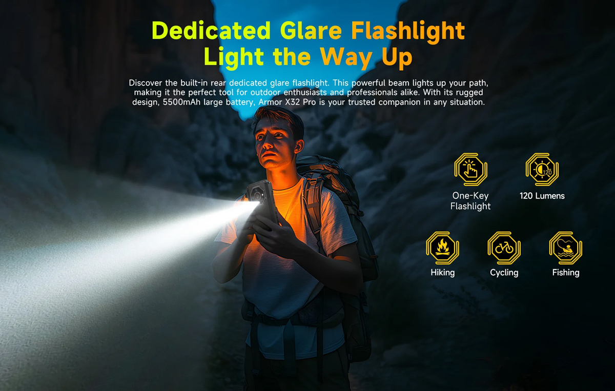 Ulefone Armor X32 Pro 5G Dual SIM (8/256GB) Future Black - Image 13