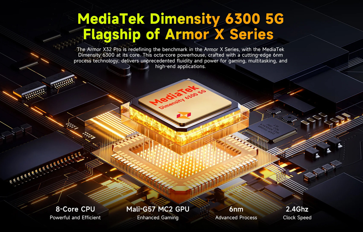 Ulefone Armor X32 Pro 5G Dual SIM (8/256GB) Future Black - Image 14