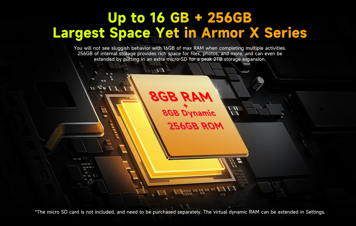 Ulefone Armor X32 Pro 5G Dual SIM (8/256GB) Future Black - Image 15