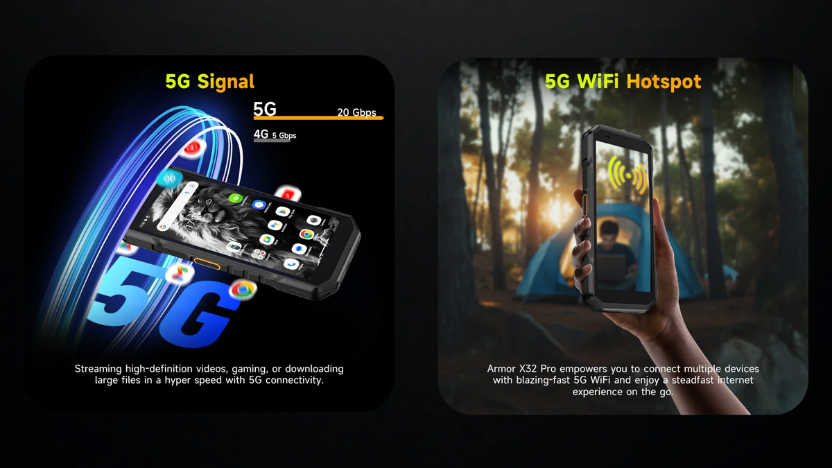 Ulefone Armor X32 Pro 5G Dual SIM (8/256GB) Future Black - Image 16