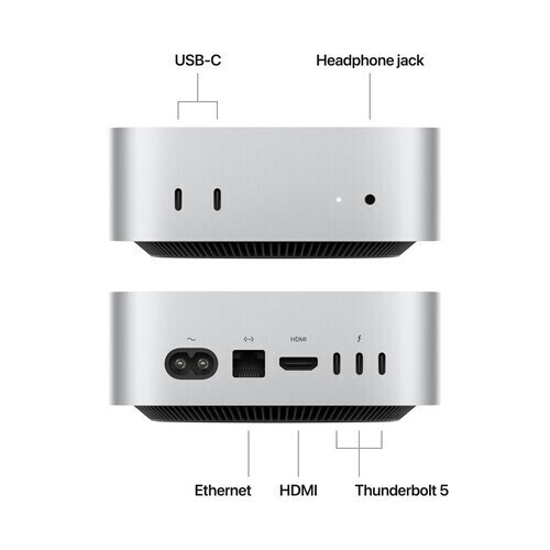 Apple Mac Mini (2024) (M4 Pro 12-core/24GB/512GB SSD/MacOS) 16-core GPU - Image 2
