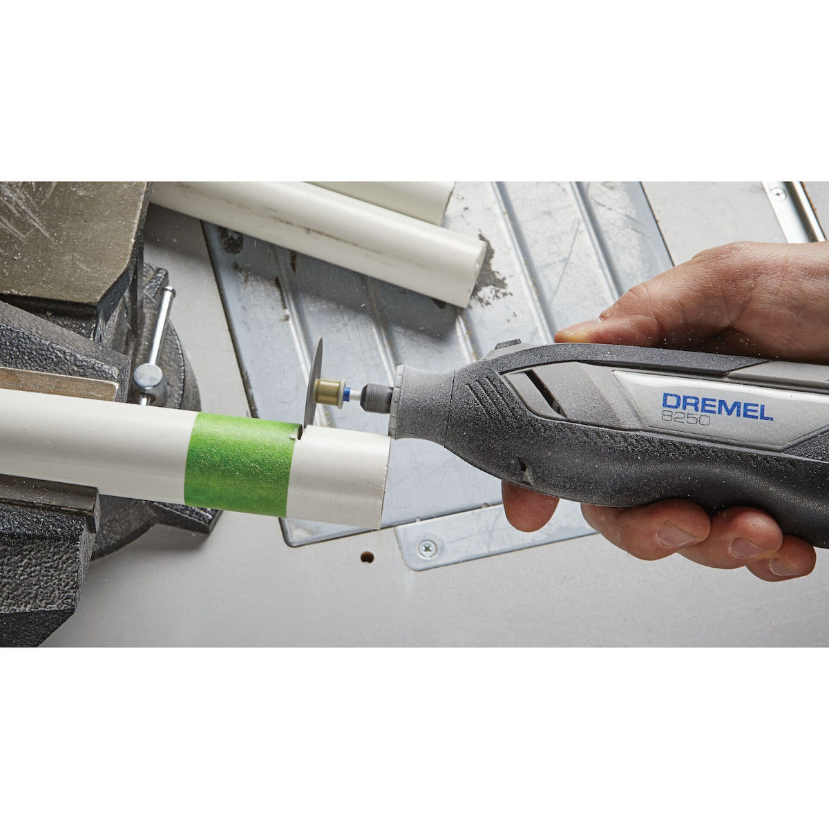 Dremel 8250 Περιστροφικό Πολυεργαλείο Brushless 12V 1x2Ah με Ρύθμιση Ταχύτητας - Image 10