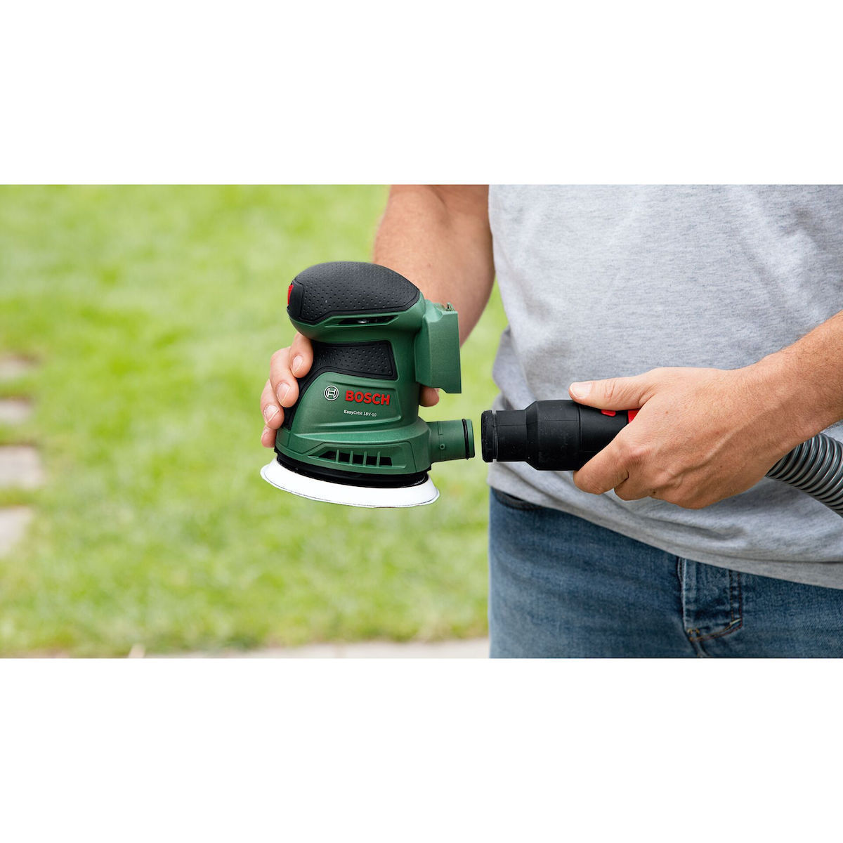 Bosch EasyOrbit Έκκεντρο Τριβείο 125mm Μπαταρίας Solo - Image 5