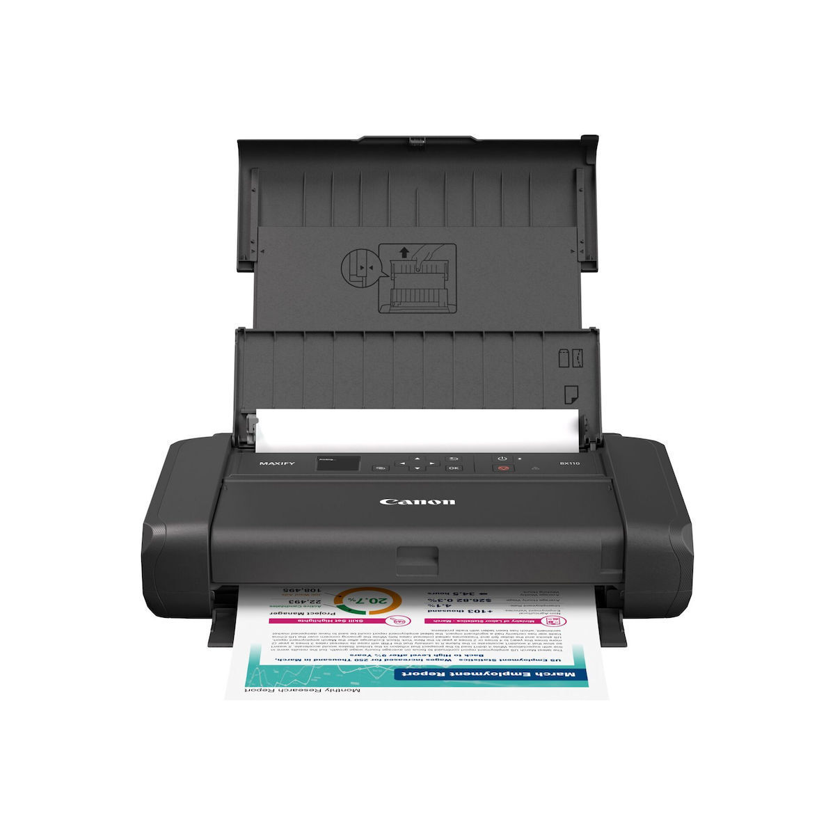 Canon MAXIFY BX110 Έγχρωμoς Εκτυπωτής Inkjet - Image 4